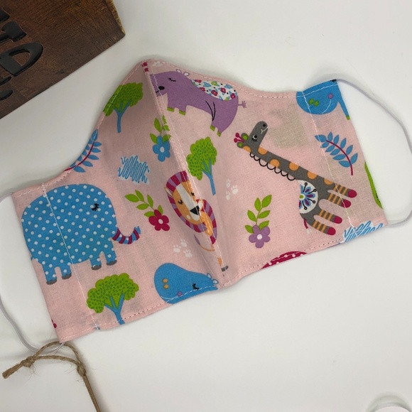 Pink Animal Print Face Mask ~New! - Picture 2 of 10